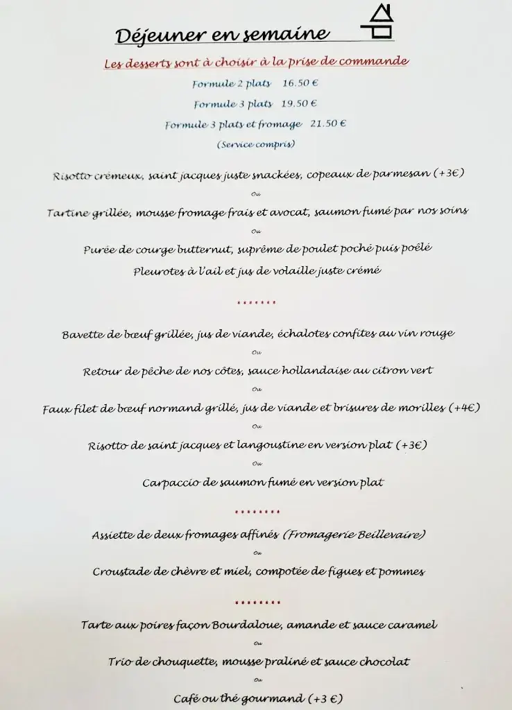 Menu_Restaurant Auberge de l'Isle _Chanverrie_image_1