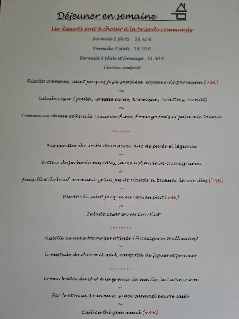 Menu_Restaurant Auberge de l'Isle _Chanverrie_image_2