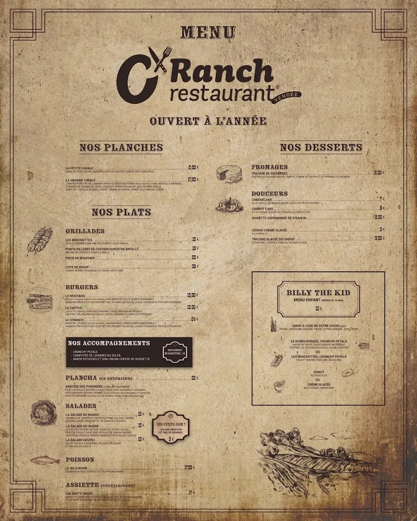 Menu_O'Ranch Restaurant - Bar & Concerts_Moutiers-les-Mauxfaits_image_2