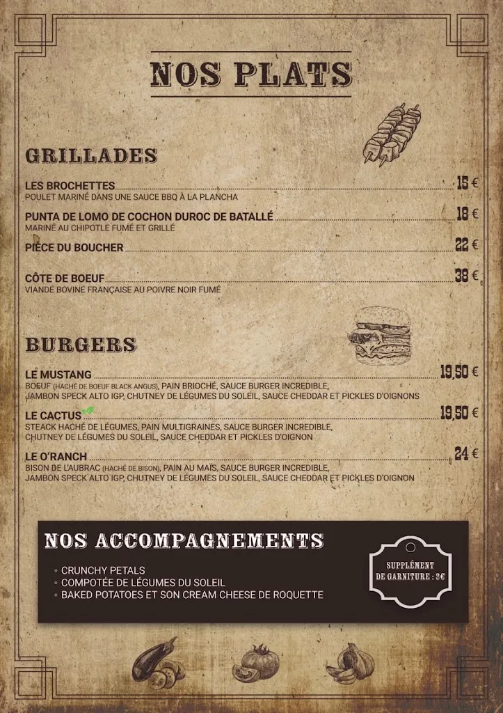 Menu_O'Ranch Restaurant - Bar & Concerts_Moutiers-les-Mauxfaits_image_4
