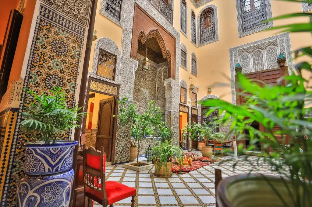 Riad Moulay Driss & GIACOMO FES restaurant in Morocco