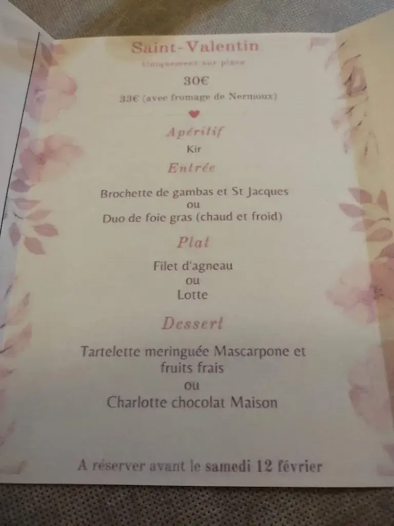 Menu_Auberge du Cheval Blanc_Nalliers_image_2