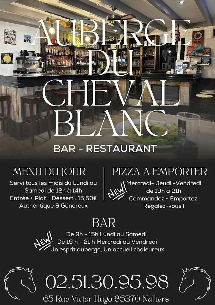 Menu_Auberge du Cheval Blanc_Nalliers_image_3
