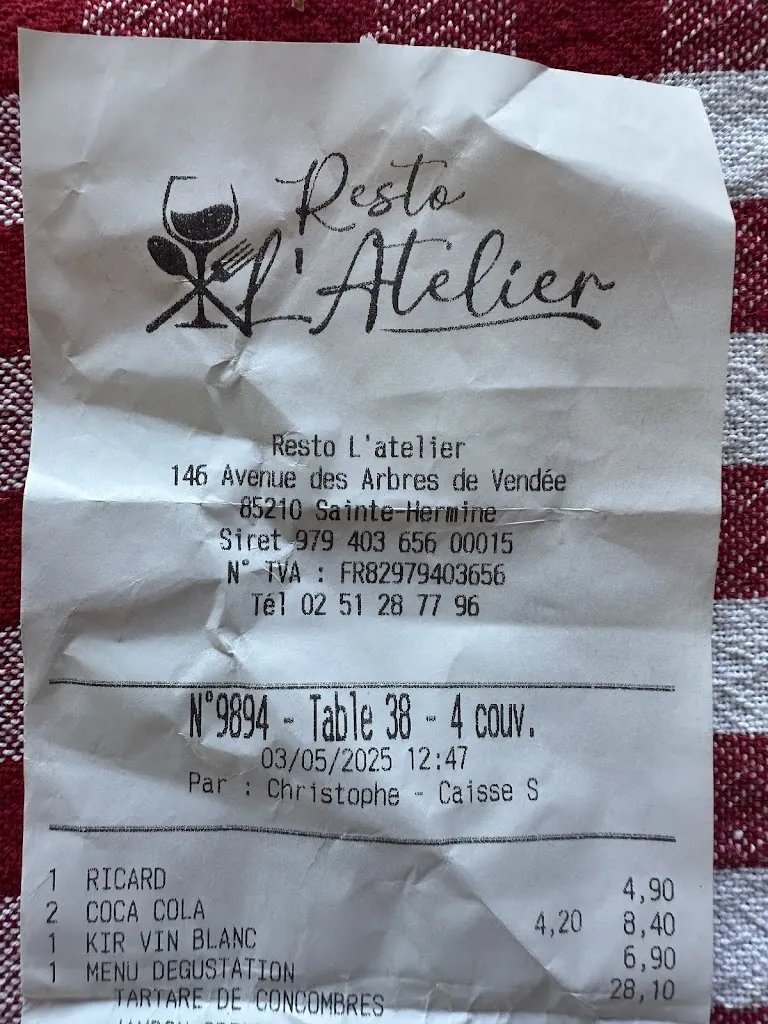 Charly Ralich_Resto L'Atelier_Sainte-Hermine_recensione