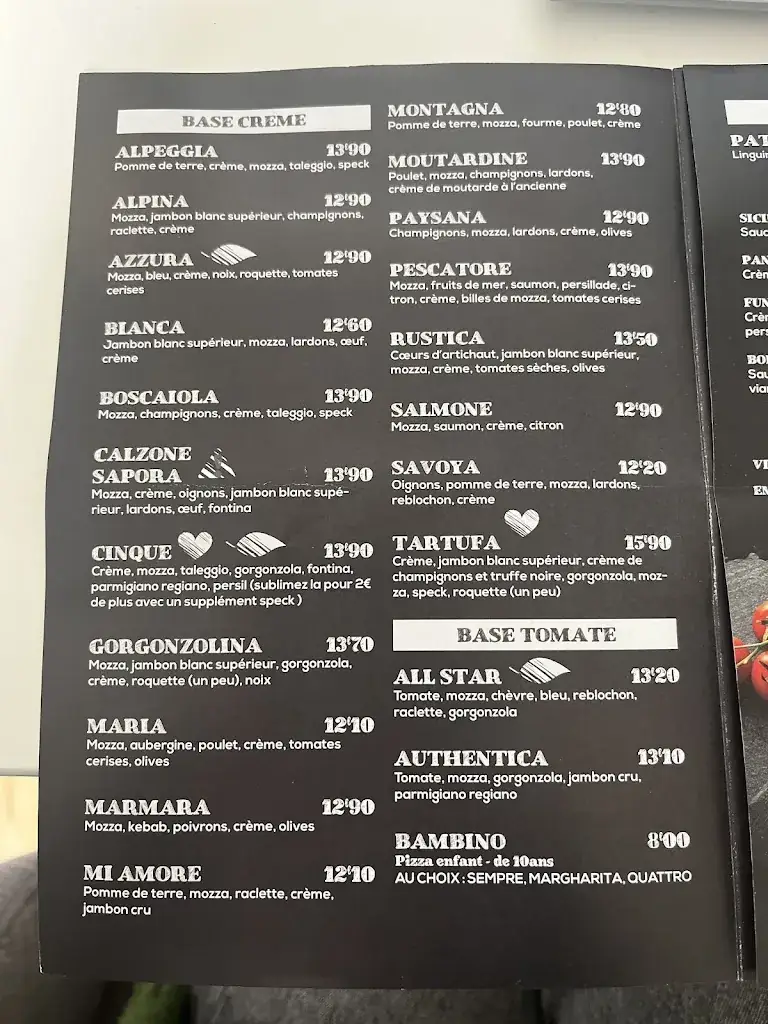 Menu_L'Artiste Pizzaiolo_Andrézieux-Bouthéon_immagine_1