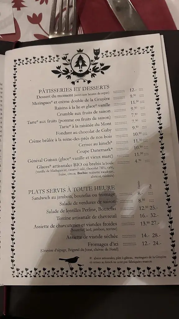 Menu_Auberge du Chalet des Enfants_Mont-sur-Lausanne_image_4