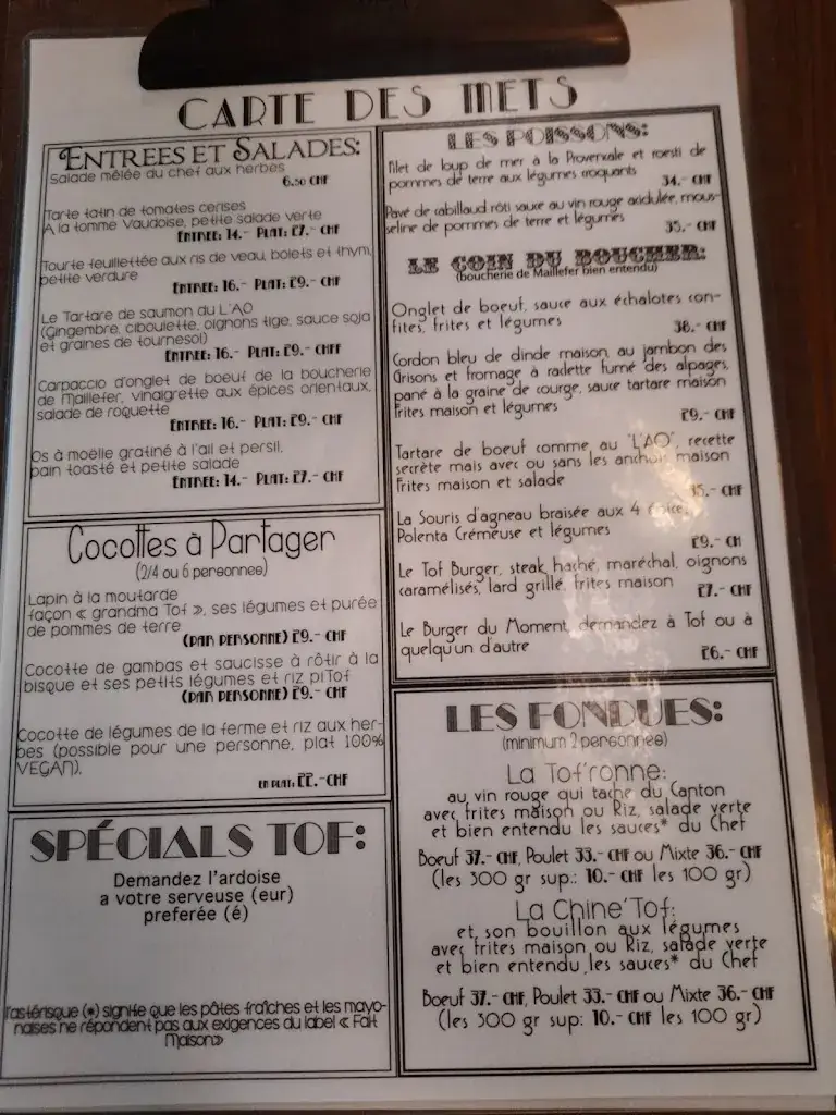 Menu_Chez Tof_Mont-sur-Lausanne_image_3