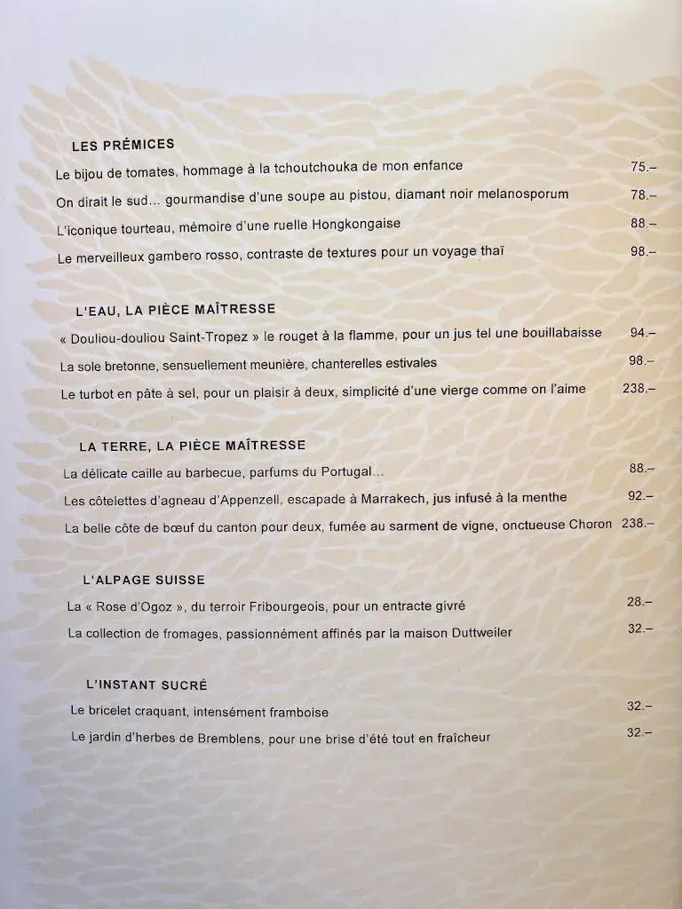 Menu_La Table du Lausanne Palace_Lausanne_image_1