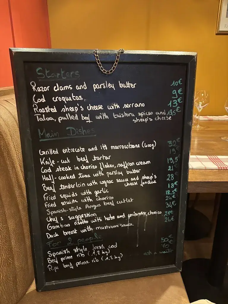 Menu_Le Bistrot Basque de Nantes_Nantes_image_3