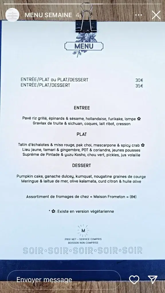 Menu_La Mandale Restaurant_Nantes_image_1
