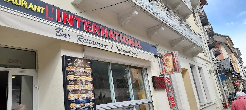 L'International restaurant in Modane