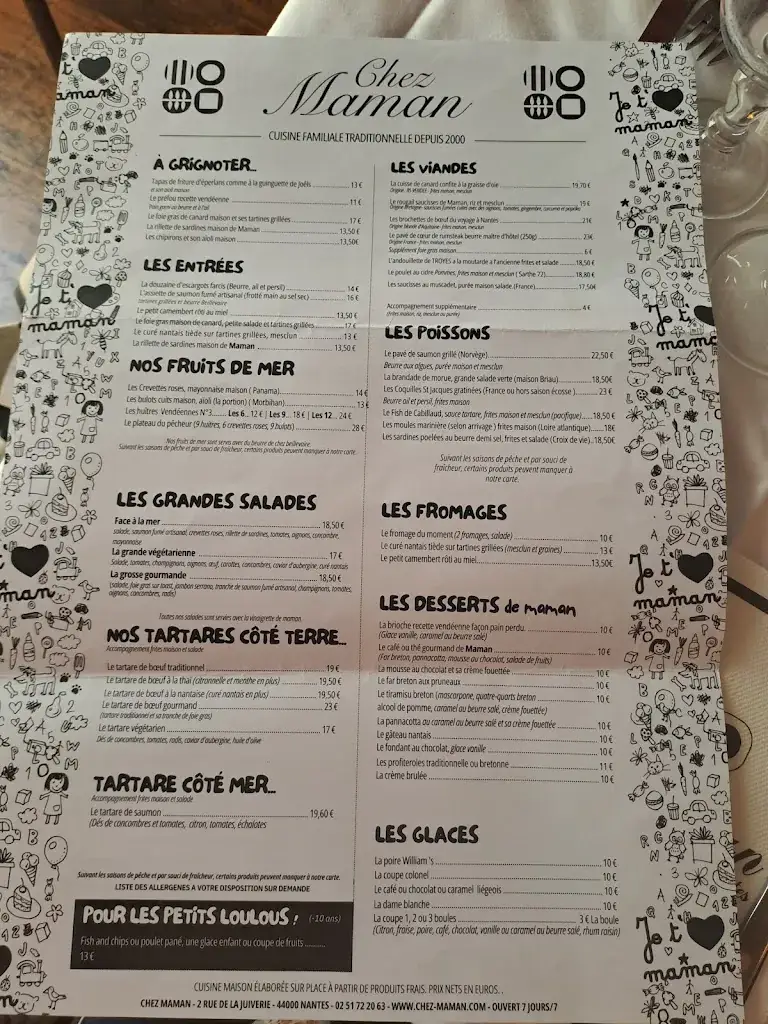 Menu_Chez Maman_Nantes_image_1