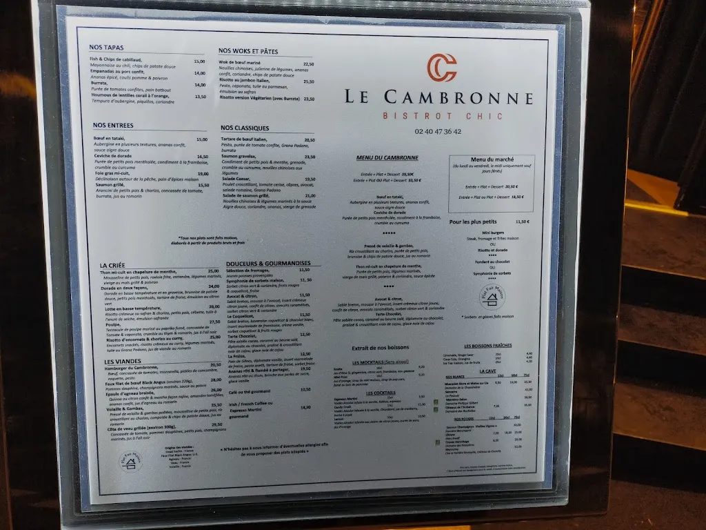 Menu_Le Cambronne Bistrot Chic_Nantes_image_4