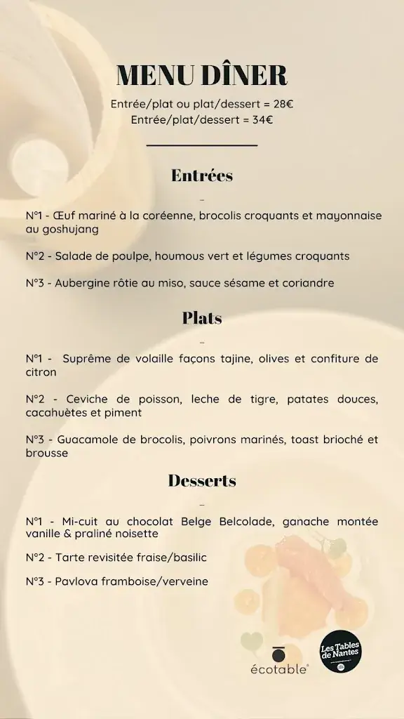 Menu_Le Reflet_Nantes_image_1