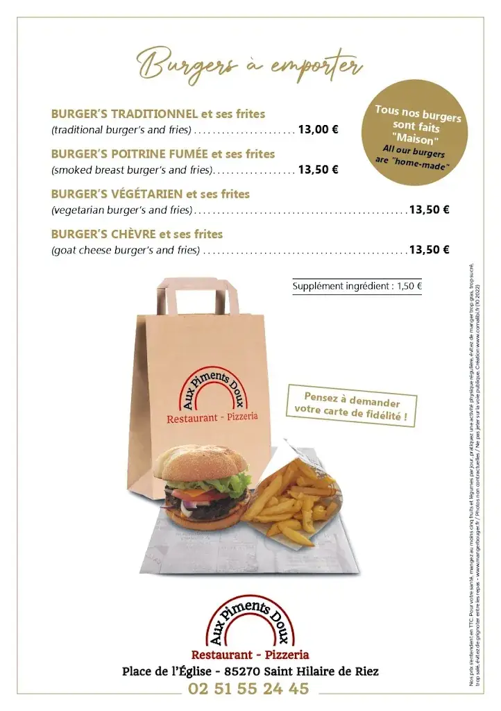 Menu_Restaurant Pizzeria Aux Piments Doux_Saint-Hilaire-de-Riez_image_2