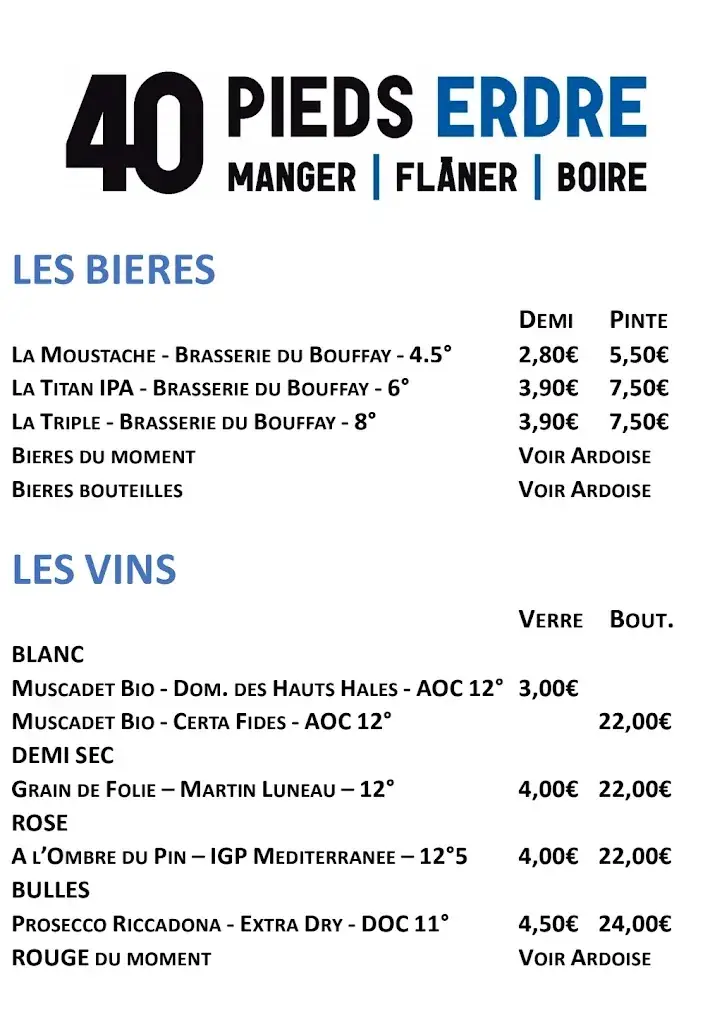 Menu_Guinguette 40 Pieds Erdre_Nort-sur-Erdre_image_1