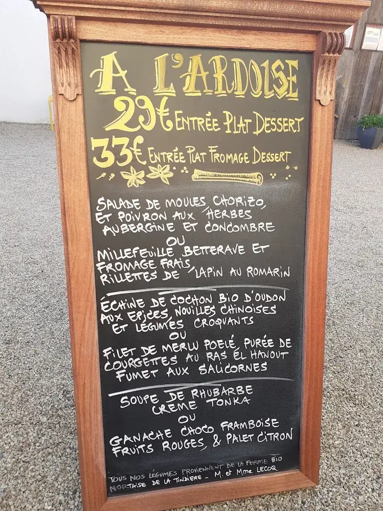 Menü_Le Bretagne Nort sur Erdre Restaurant LORIN_Nort-sur-Erdre_Bild_2