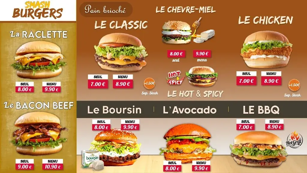 Menu_O’Resto 2 St-Georges, Smash Burger, Kebab, Burger, Bowl, Fried Chicken._Nort-sur-Erdre_image_1