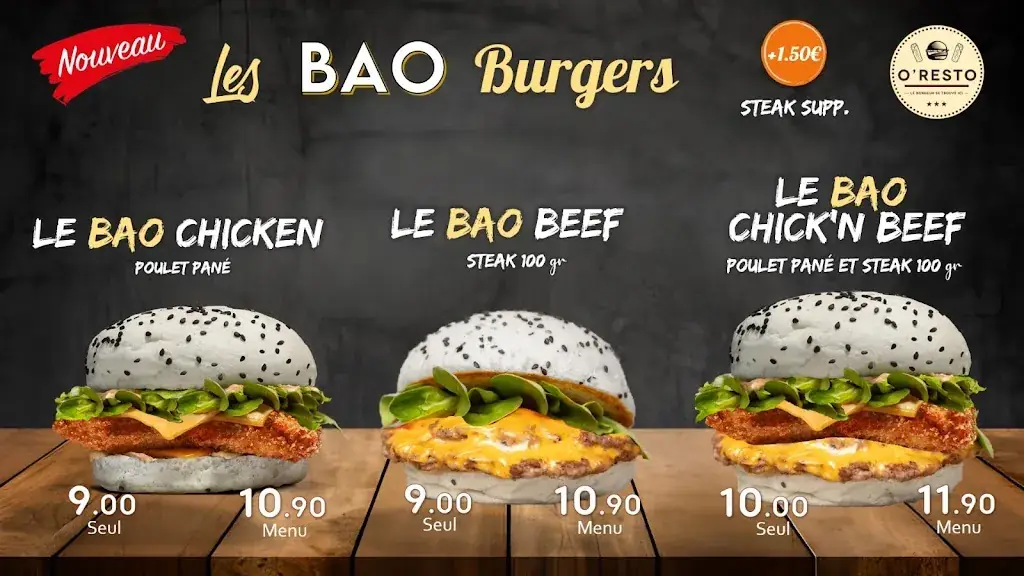 Menu_O’Resto 2 St-Georges, Smash Burger, Kebab, Burger, Bowl, Fried Chicken._Nort-sur-Erdre_image_3