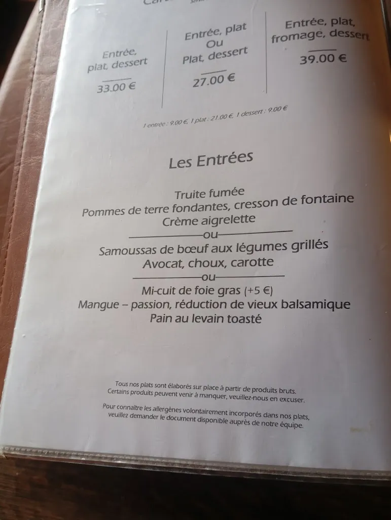 Menu_Baracoa Restaurant_Saint-Jean-de-Monts_image_2