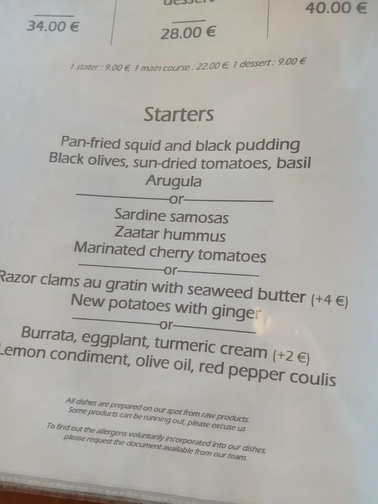 Menu_Baracoa Restaurant_Saint-Jean-de-Monts_image_3