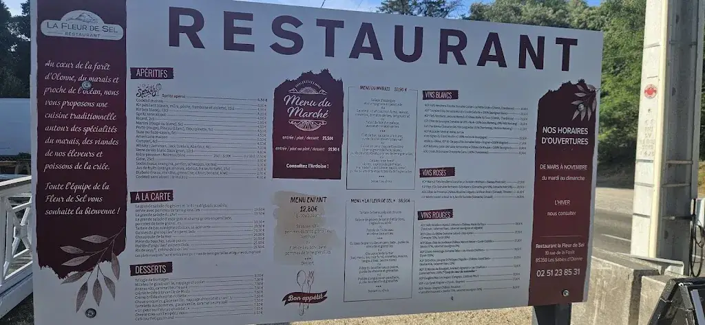 Menu_La Fleur de sel_Sables-d'Olonne_image_1