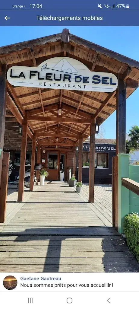 La Fleur de sel restaurant in Sables-d'Olonne