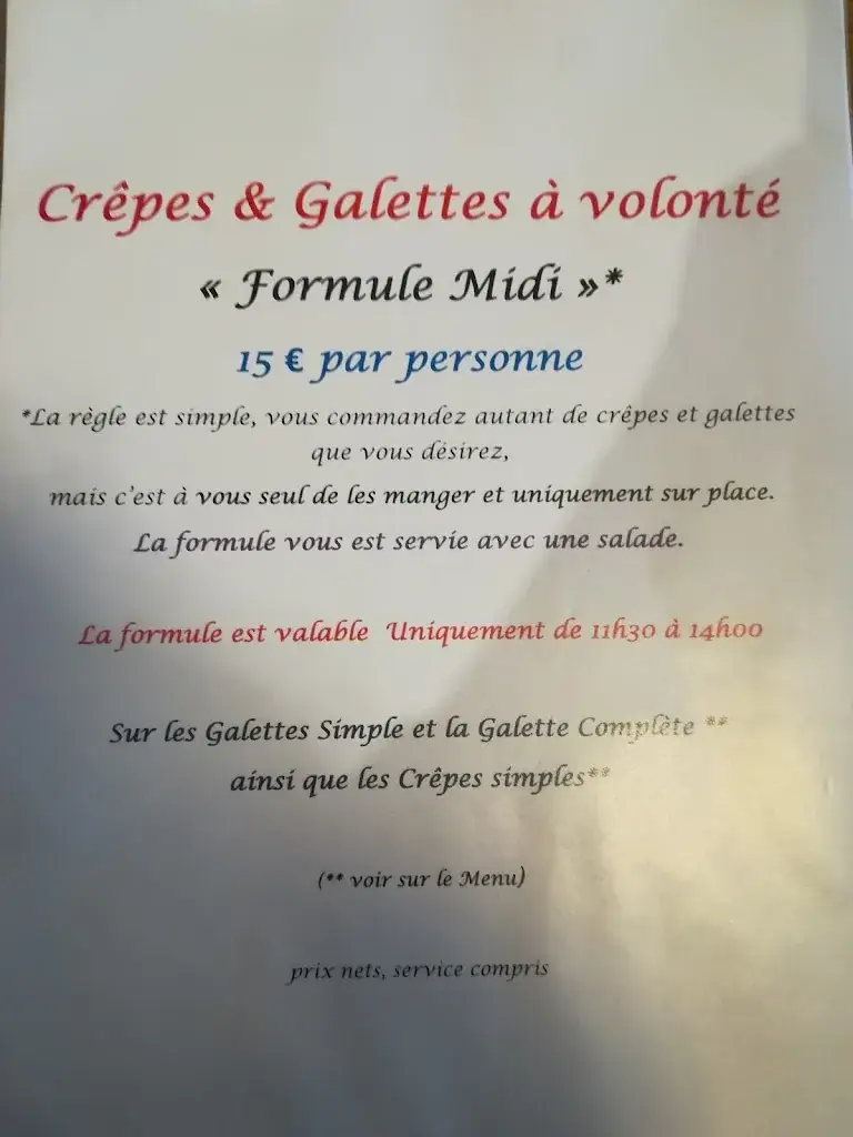 Menü_Le Moulin des Bergers_valfréjus_Bild_4