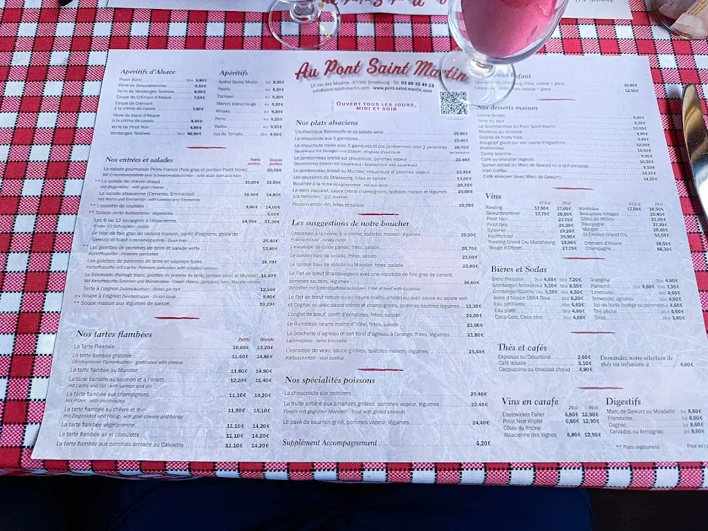 Menu_Au Pont Saint-Martin_Strasbourg_image_1