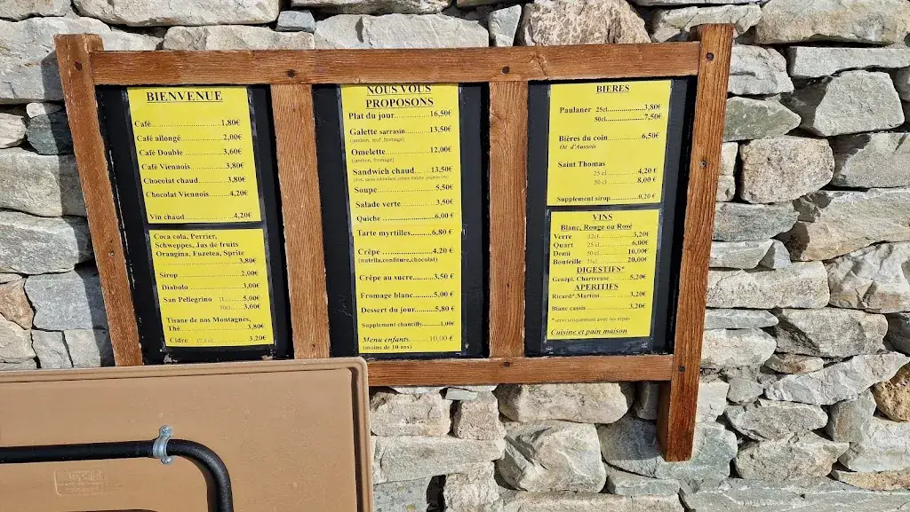 Menu_Restaurant d'altitude Peyra Levrousa_Aussois_immagine_1