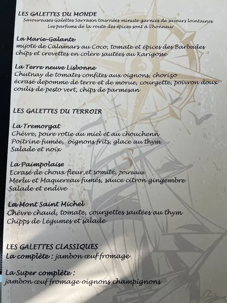 Menu_Crêperie Le Rozell_Piriac-sur-Mer_immagine_1