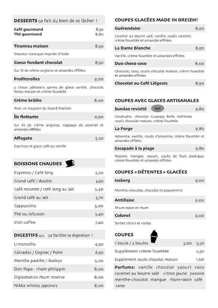 Menu_Pizzeria La Forge_Piriac-sur-Mer_image_1
