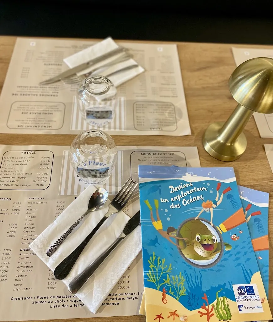 Menu_Hôtel Ker Lehn - Restaurant La Plage_Piriac-sur-Mer_image_4