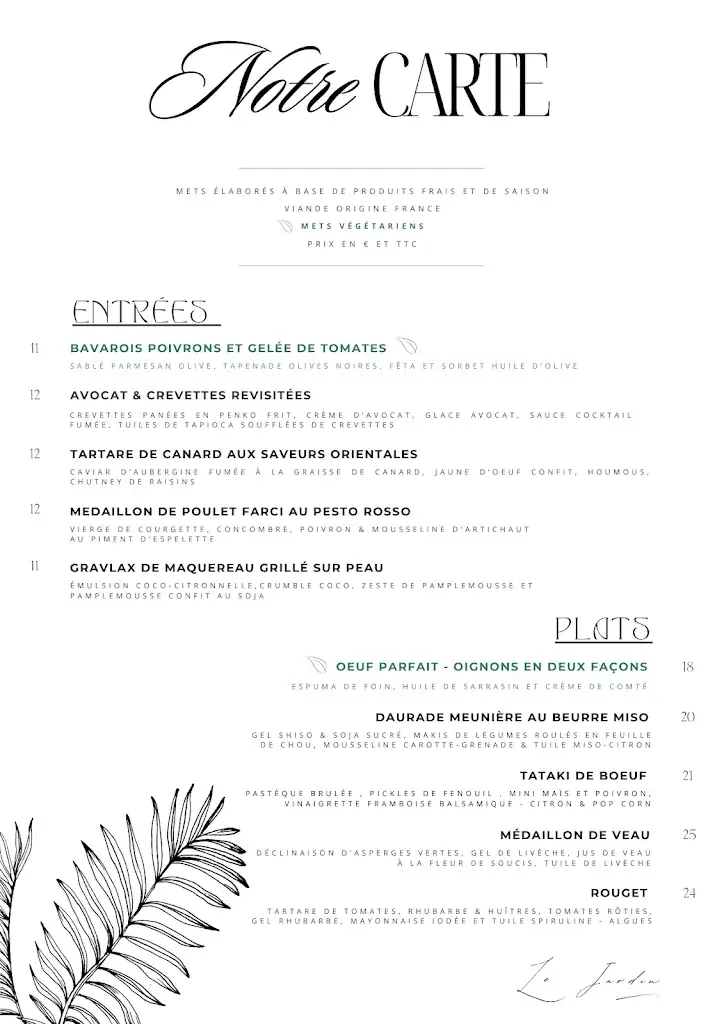 Menu_Restaurant Quintessia_Orvault_image_1