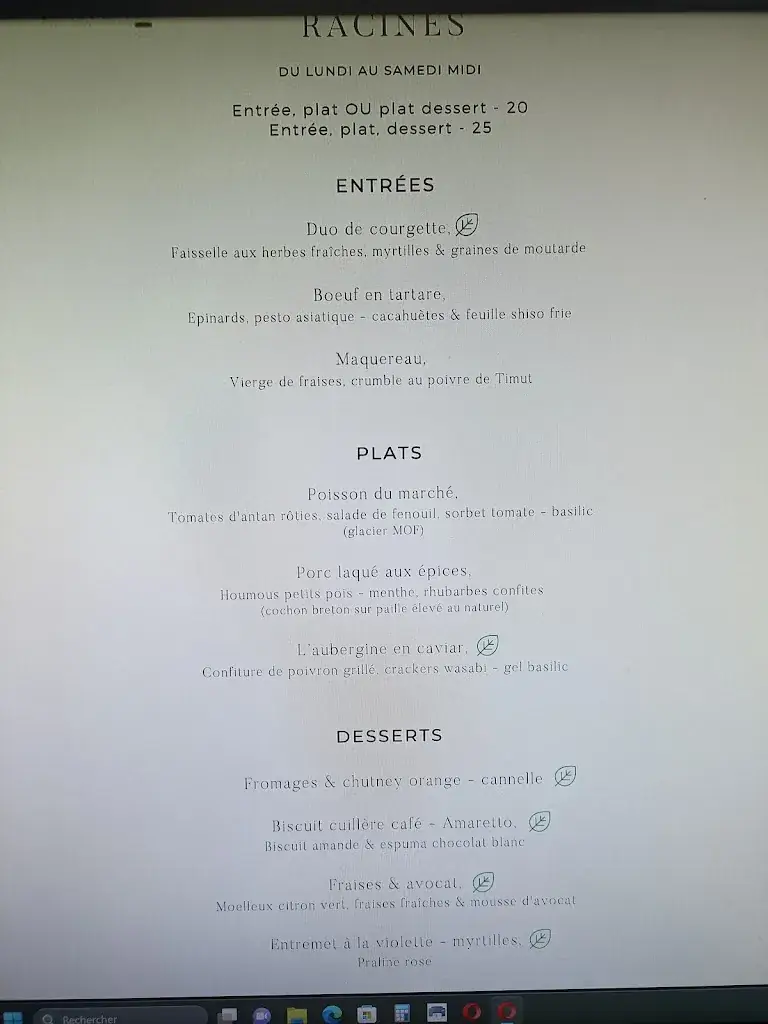 Menu_Restaurant Quintessia_Orvault_image_3