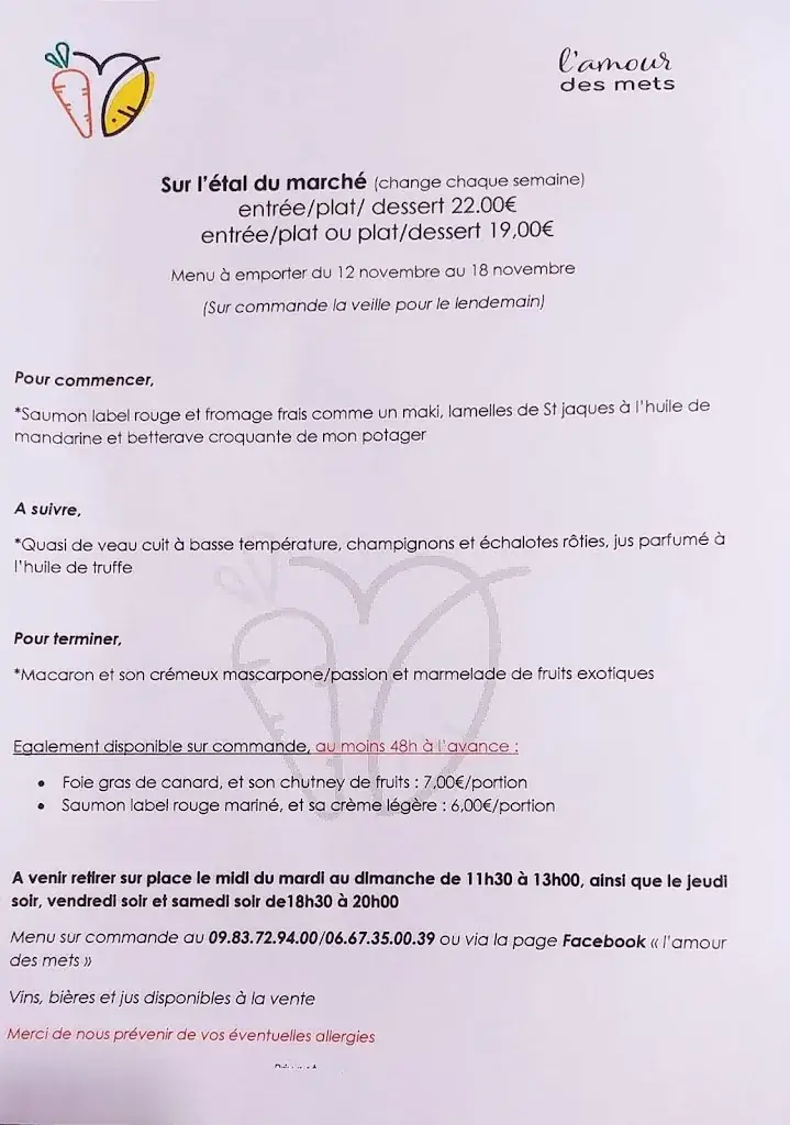 Menu_L'amour des mets_Orvault_image_2