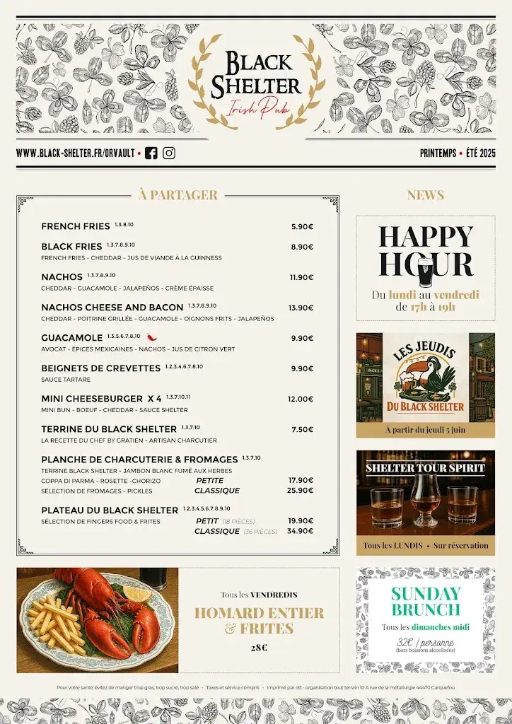 Menu_Black Shelter Orvault_Orvault_image_1