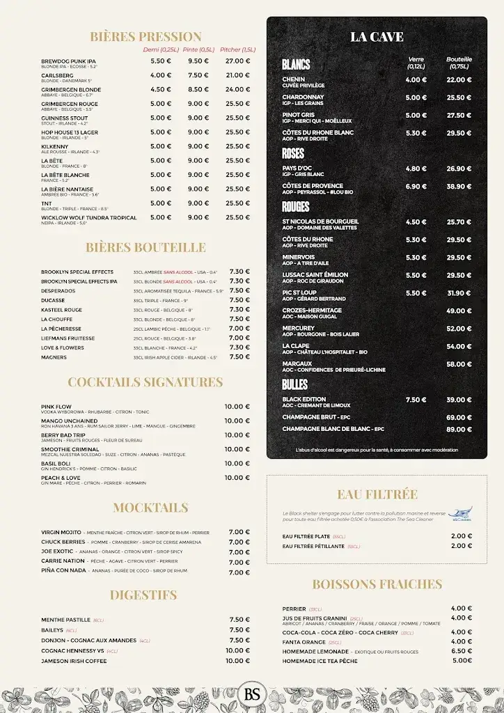 Menu_Black Shelter Orvault_Orvault_image_3