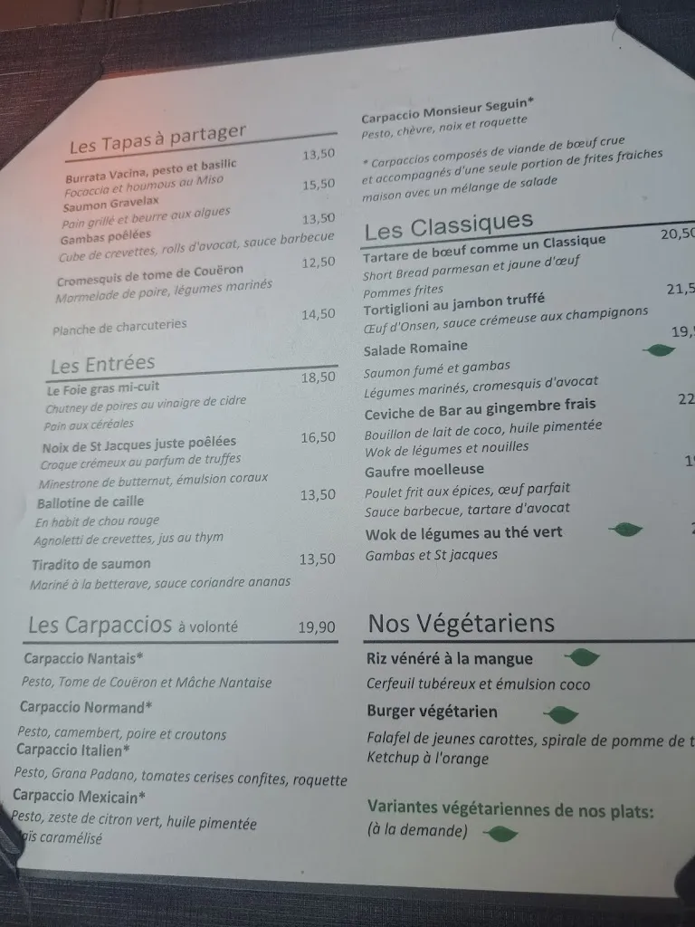 Menu_Le Mas des Oliviers_Saint-Herblain_image_2