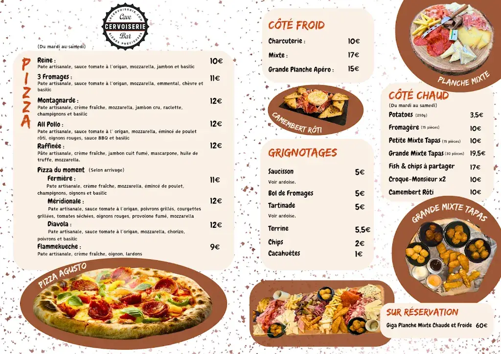 Menu_La Cervoiserie Orvault_Orvault_image_1