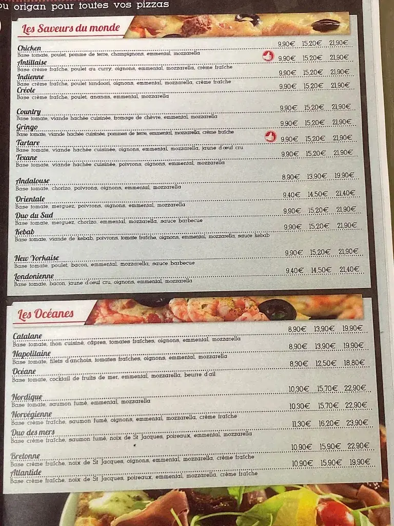 Menu_Le Four à Pizza_Orvault_image_1