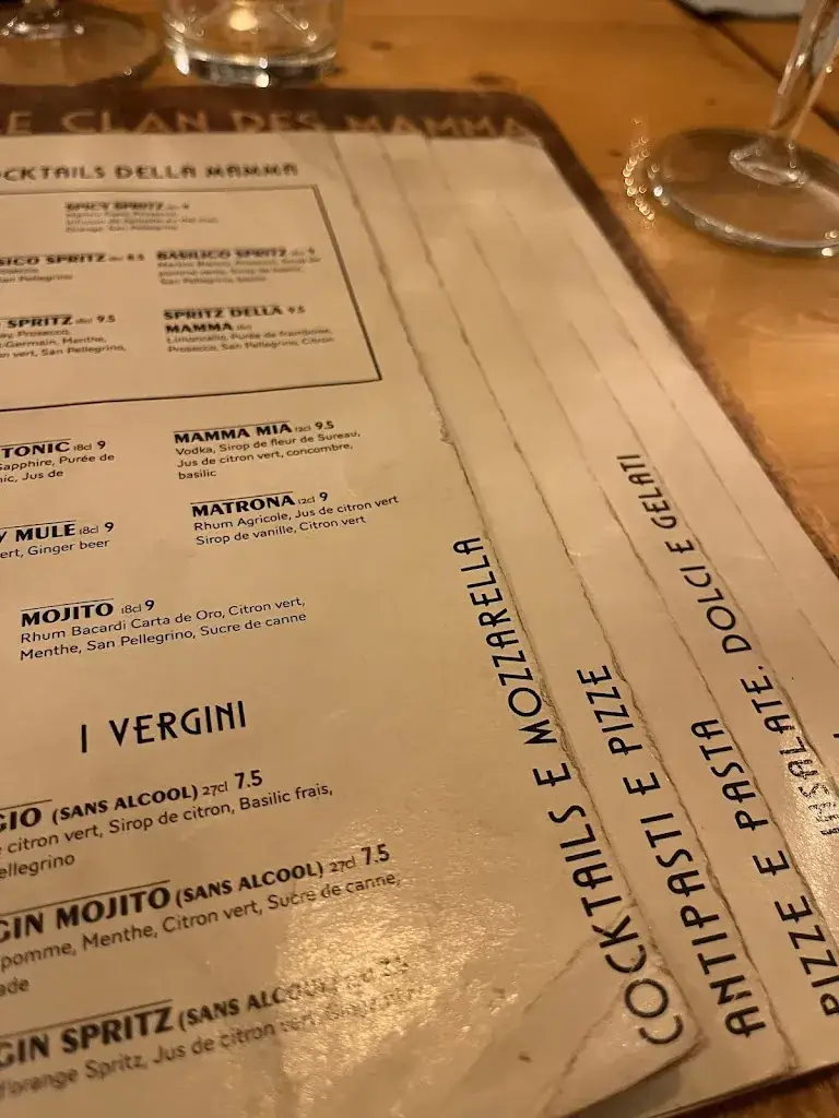 Menu_Rosetta - Le Clan des Mamma, Pizzas & Cocktails - Pornichet_Pornichet_image_3