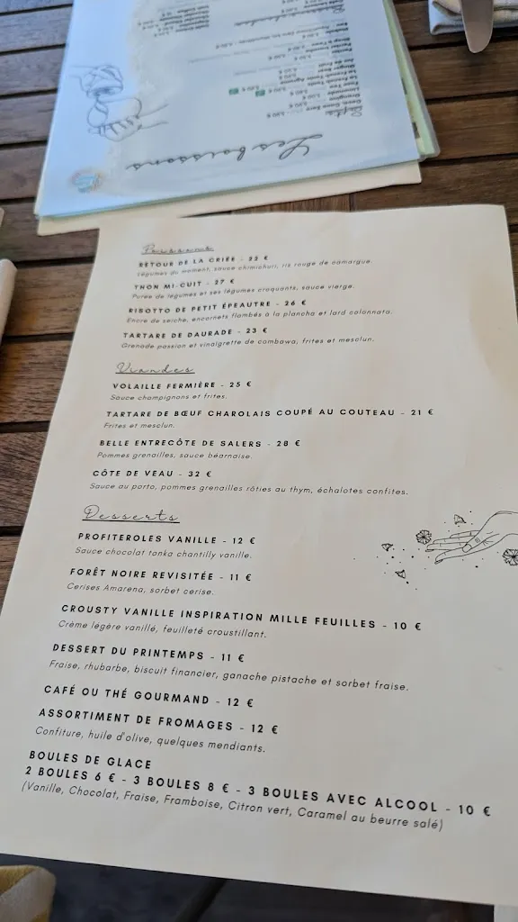 Menu_La Petite Plage_Pornichet_imagen_3