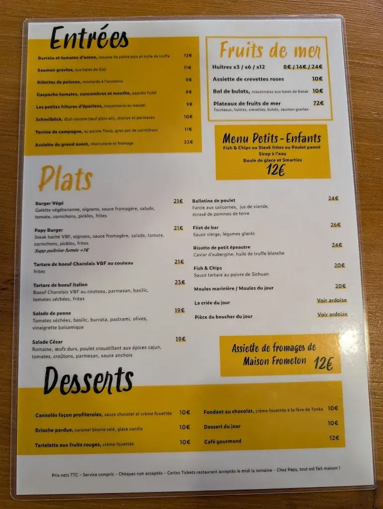 Menu_Papy Mougeot_Pornichet_image_3