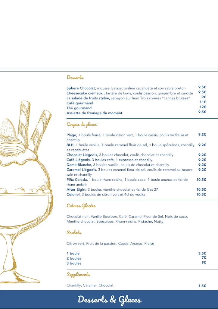 Menu_Le Bernard L'Hermite - Brasserie / Bar à cocktails / Tapas / Glacier_Pornichet_image_2