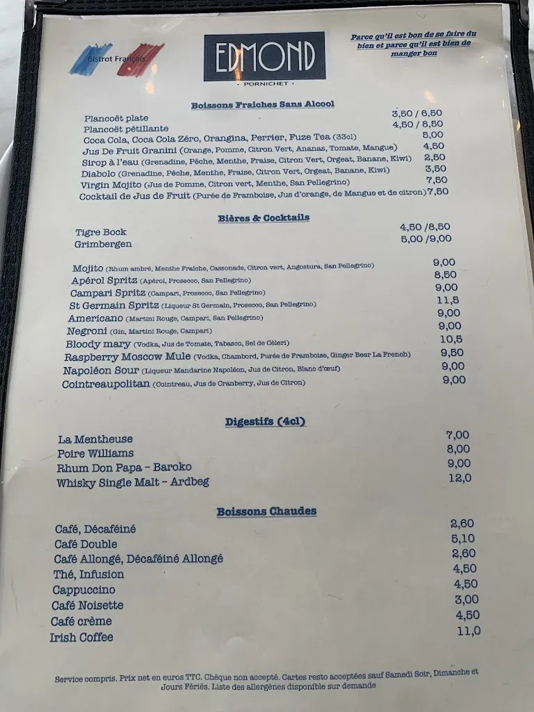 Menu_Edmond pornichet_Pornichet_image_3