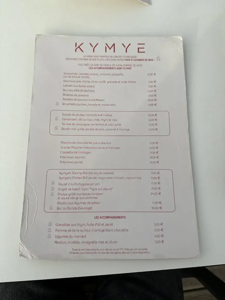 Menu_Kymye - Restaurant_Pornichet_image_1