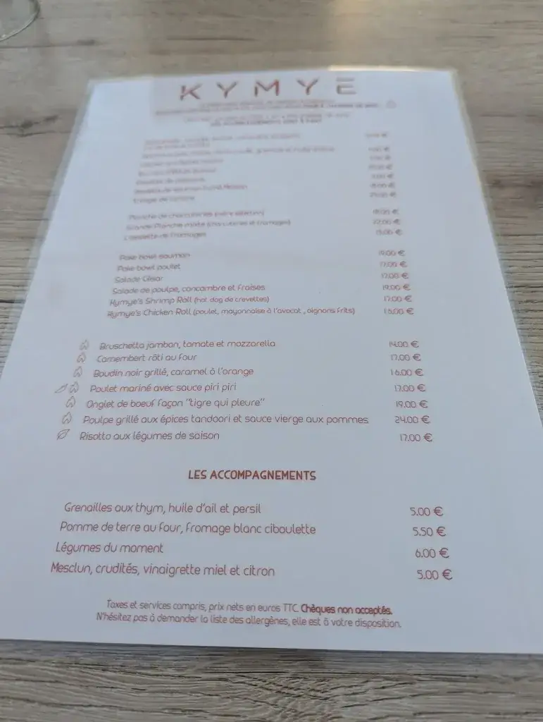 Menu_Kymye - Restaurant_Pornichet_image_3