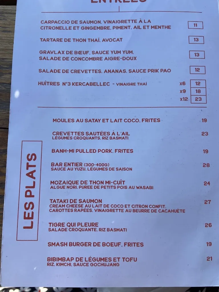 Menu_SUMO Beach Club_Pornichet_image_1