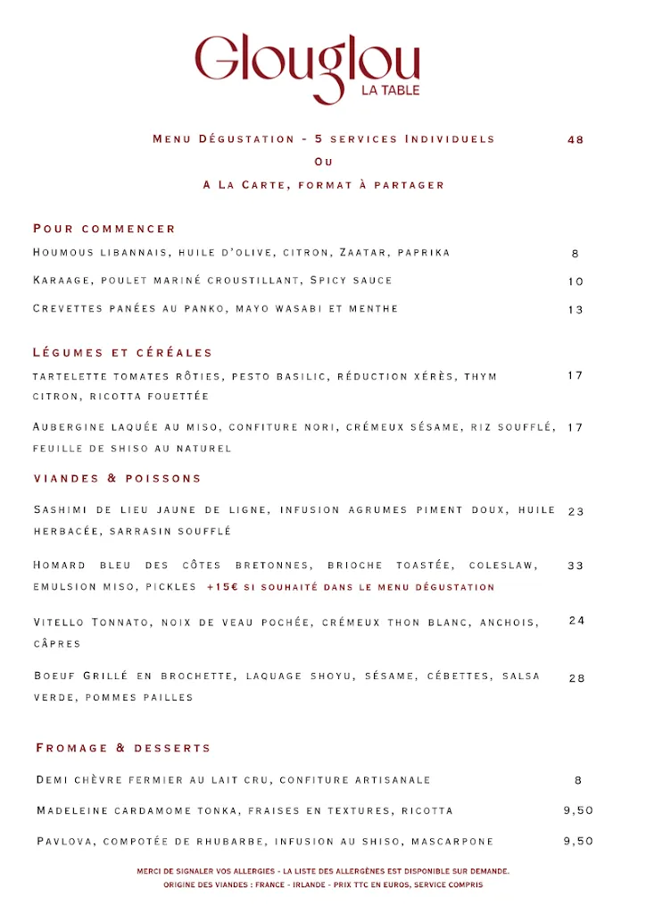 Menu_Glouglou, Restaurant & Vins Pornichet_Pornichet_image_1